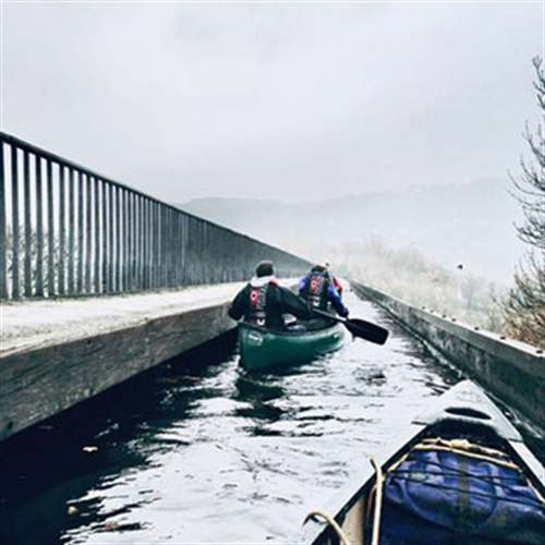 aqueduct canoeing aqueduct canoeing